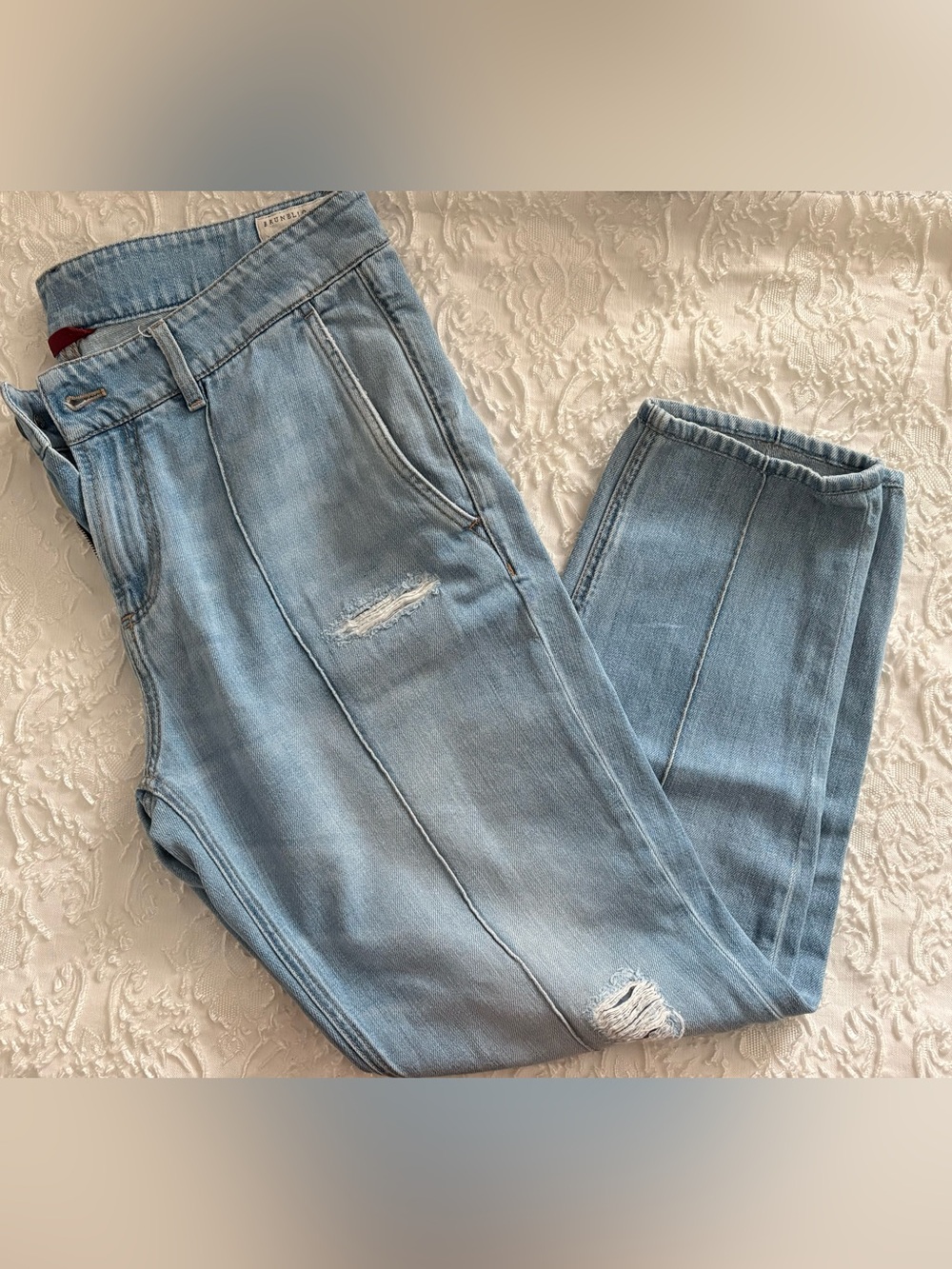 Brunello Cucinelli Men’s Traditional Fit Jeans
